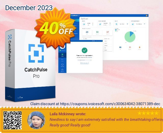 CatchPulse - 12 Device (3 Year) discount 40% OFF, 2024 Spring offering sales. CatchPulse - 12 Device (3 Year) Amazing promo code 2024