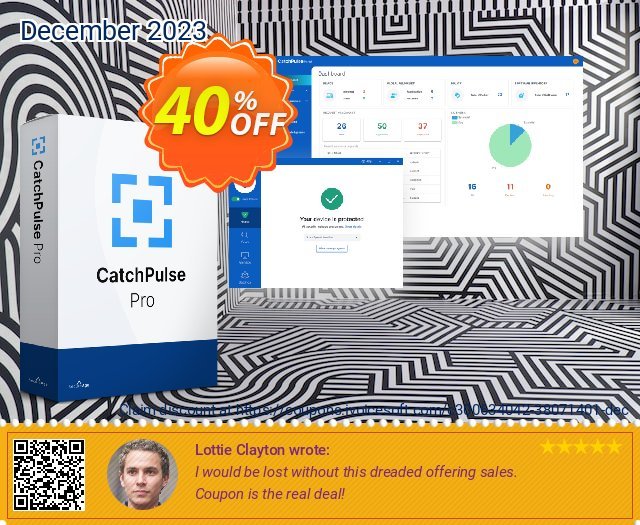 CatchPulse Pro - 1 Device (3 Year) discount 40% OFF, 2024 April Fools' Day promo. CatchPulse Pro - 1 Device (3 Year) Awful offer code 2024