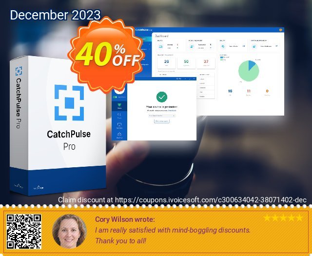 CatchPulse Pro - 5 Device (3 Year) 驚くべき 促進 スクリーンショット