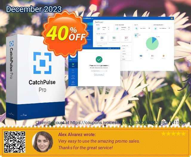 CatchPulse Pro - 17 Device (3 Year) discount 40% OFF, 2024 Working Day sales. CatchPulse Pro - 17 Device (3 Year) Wonderful discounts code 2024