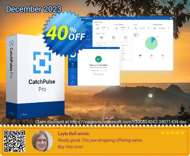 CatchPulse Pro - 13 Device (1 Year) verwunderlich Beförderung Bildschirmfoto