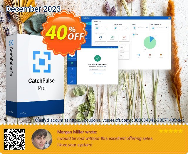 CatchPulse Pro - 14 Device (1 Year) Exzellent Rabatt Bildschirmfoto