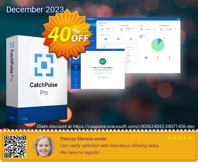 CatchPulse Pro - 15 Device (1 Year) discount 40% OFF, 2024 April Fools' Day offering sales. CatchPulse Pro - 15 Device (1 Year) Stunning offer code 2024