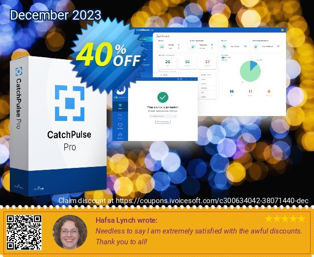 CatchPulse Pro - 19 Device (1 Year) discount 40% OFF, 2024 World Heritage Day offering sales. CatchPulse Pro - 19 Device (1 Year) Impressive promotions code 2024