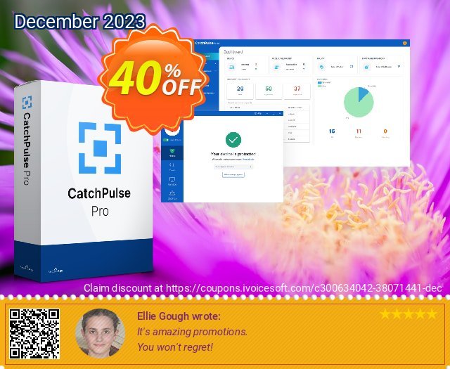 CatchPulse Pro - 20 Device (1 Year) discount 40% OFF, 2024 April Fools' Day offering sales. CatchPulse Pro - 20 Device (1 Year) Formidable sales code 2024