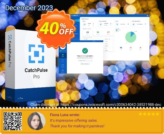 CatchPulse Pro - 3 Device (3 Year) 壮丽的 产品销售 软件截图