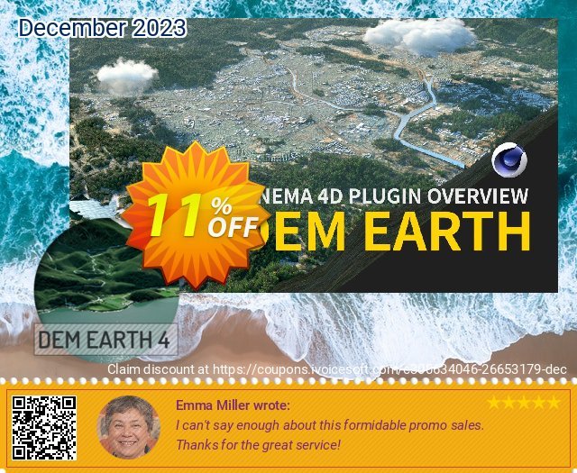 DEM Earth R4 WIN discount 11% OFF, 2024 Spring promotions. DEM Earth Promo