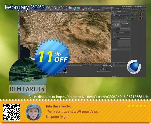 DEM Earth R21 MAC großartig Ermäßigung Bildschirmfoto