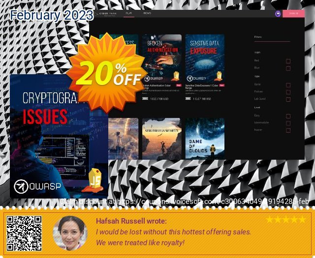 Cryptographic Issues Cyber Range discount 20% OFF, 2024 World Heritage Day offering sales. Cryptographic Issues Cyber Range Hottest sales code 2024