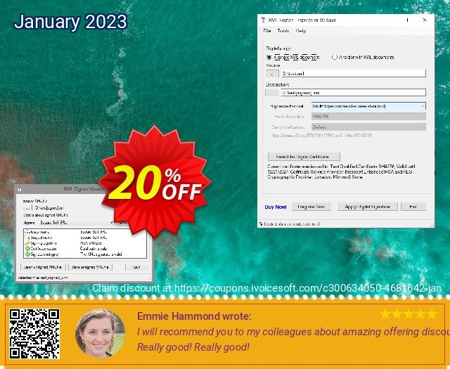 XML Signer discount 20% OFF, 2024 World Press Freedom Day promo. XML Signer Amazing promotions code 2024