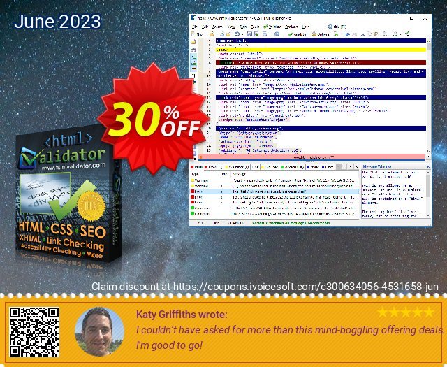 CSS HTML Validator Home wunderbar Verkaufsförderung Bildschirmfoto