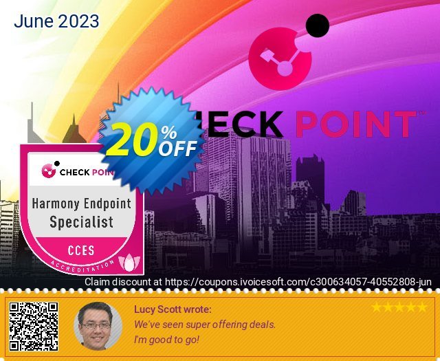 Harmony Endpoint Specialist (CCES) discount 20% OFF, 2024 Int' Nurses Day offering sales. Harmony Endpoint Specialist (CCES) Big promotions code 2024