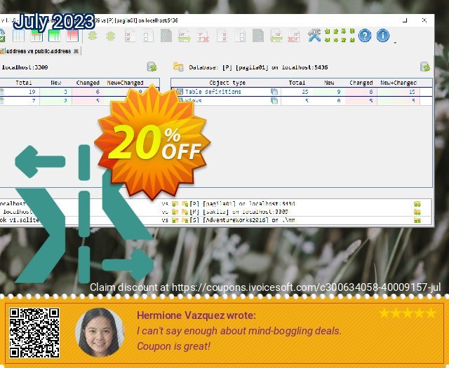 KS DB Merge Tools for Cross-DBMS Pro (multi-user license) discount 20% OFF, 2024 World Press Freedom Day promotions. KS DB Merge Tools for Cross-DBMS Pro (multi-user license) Hottest promo code 2024