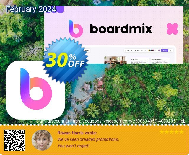 Boardmix Team - Annual Plan discount 30% OFF, 2024 April Fools' Day deals. 30% discount
