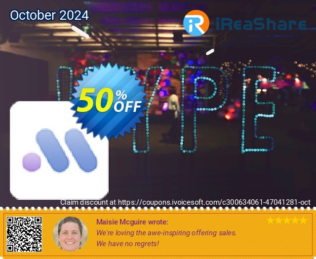 iReaShare iPhone Manager - 1 Month License(5 PCs) discount 50% OFF, 2024 All Hallows' Eve offering sales. iReaShare iPhone Manager - 1 Month License(5 PCs) Marvelous deals code 2024