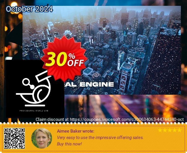 Procedural City Generator Company (Sub) discount 30% OFF, 2024 World Teachers' Day offering sales. iPCC Launch Discount