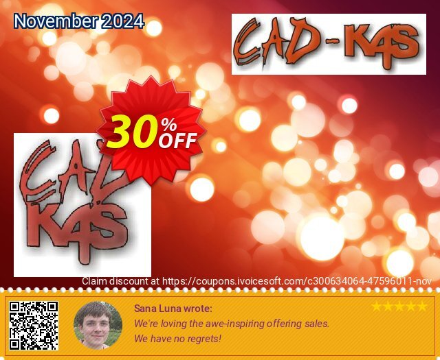 CADKAS PDF Editor Objects Sonderangebote Promotionsangebot Bildschirmfoto