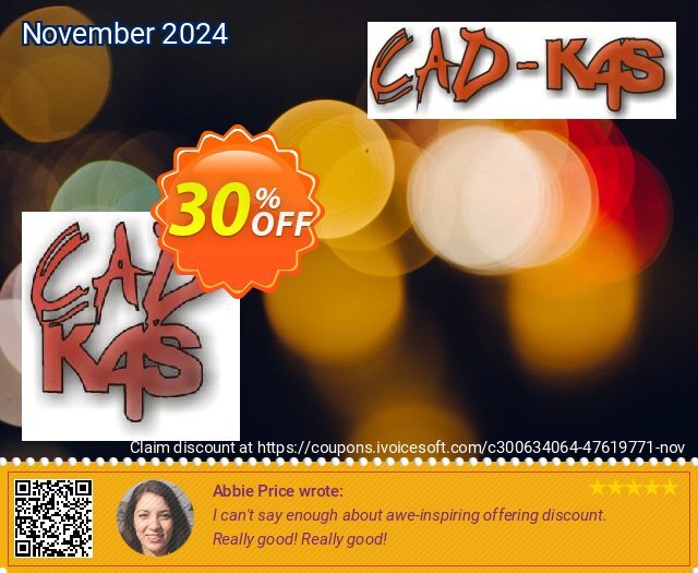 CADKAS Preiskalkulation enak voucher promo Screenshot