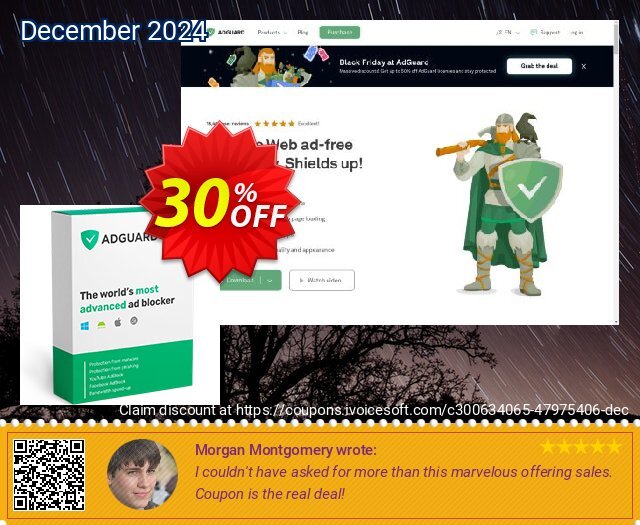 AdGuard Ad Blocker Family (9 devices) 1 year ограниченный спецпредложения Скриншот