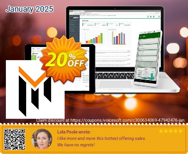 Mrakaf POS Software -Premium Monthly discount 20% OFF, 2025 Happy New Year offering sales. Mrakaf POS Software -Premium Monthly Marvelous sales code 2025