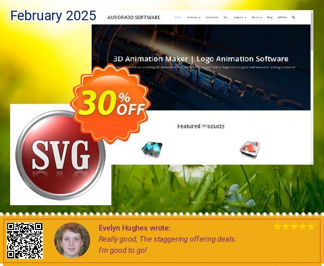 Aurora SVG Viewer & Converter discount 30% OFF, 2025 Women Day promo sales. Aurora offer 30345