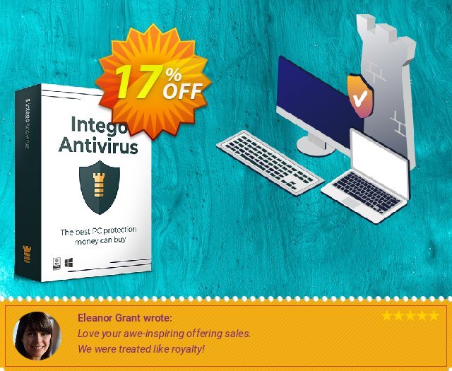 Intego Antivirus for Windows discount 17% OFF, 2024 World Press Freedom Day offering sales. 17% OFF Intego Antivirus for Windows, verified