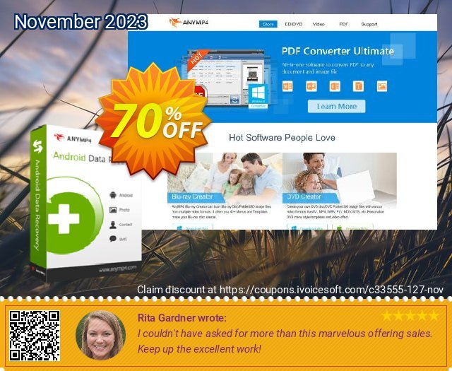 AnyMP4 Android Data Recovery discount 70% OFF, 2022 Back to School offering sales. AnyMP4 Android Data Recovery stirring discounts code 2022
