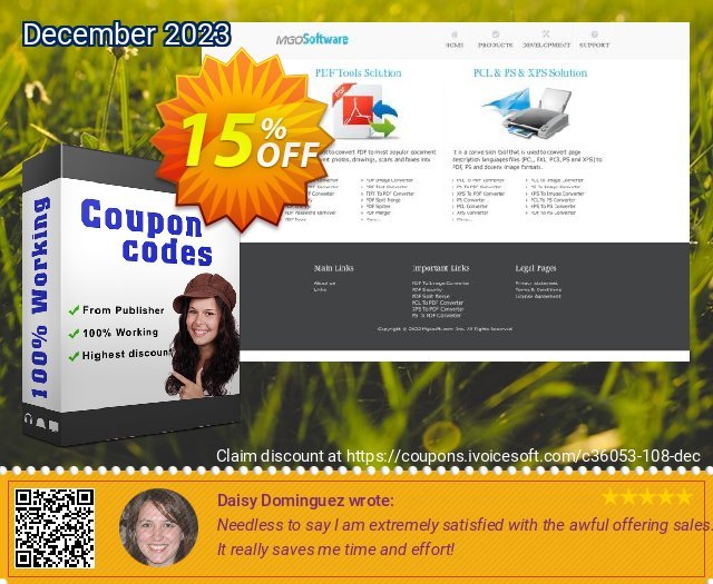 PCL To PDF SDK discount 15% OFF, 2024 World Ovarian Cancer Day discount. mgosoft coupon (36053)