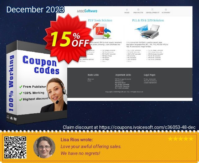 Mgosoft PCL To PDF SDK discount 15% OFF, 2024 World Ovarian Cancer Day offering deals. mgosoft coupon (36053)