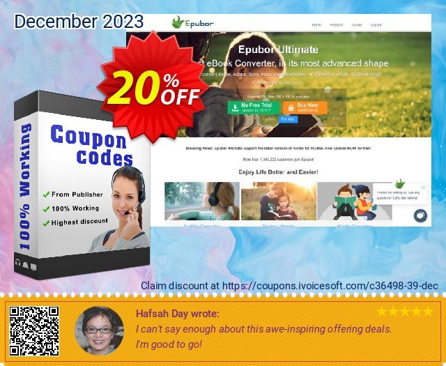 Epubor eBook Converter for Mac Lifetime discount 20% OFF, 2024 Teddy Day offering sales. Epubor Ebook Software coupon (36498)