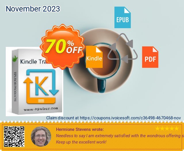 Kindle Transfer for Mac 激动的 产品销售 软件截图