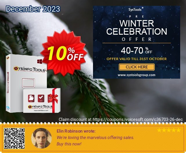 SysInfoTools MS PowerPoint PPTX Recovery discount 10% OFF, 2024 Working Day offering discount. SYSINFODISCOUNT