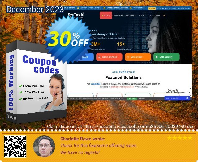 Bundle Offer - SysTools Yahoo Backup + Gmail Backup mengagetkan voucher promo Screenshot