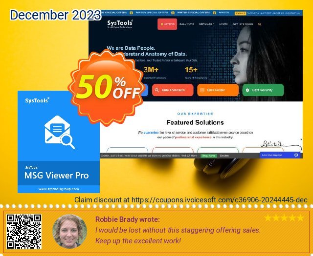 SysTools MSG Viewer Pro+ Plus Spesial promo Screenshot