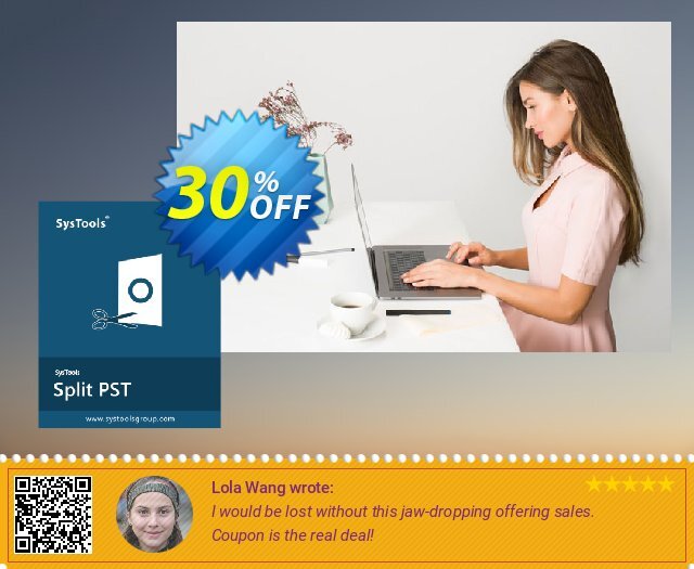 SysTools Split PST enak penawaran waktu Screenshot