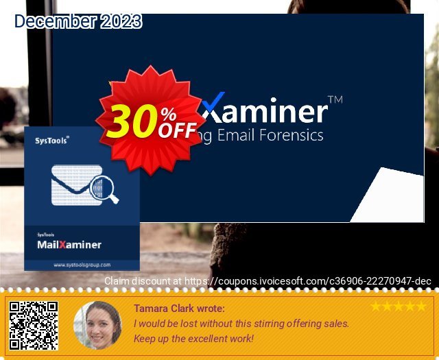 MailXaminer (Pro AMC) discount 30% OFF, 2024 World Press Freedom Day promo. MailXaminer - Pro AMC Staggering sales code 2024
