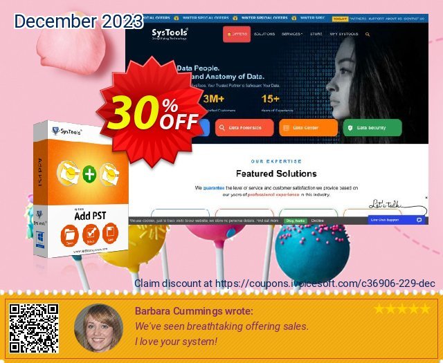SysTools AddPST (Business License) dahsyat voucher promo Screenshot