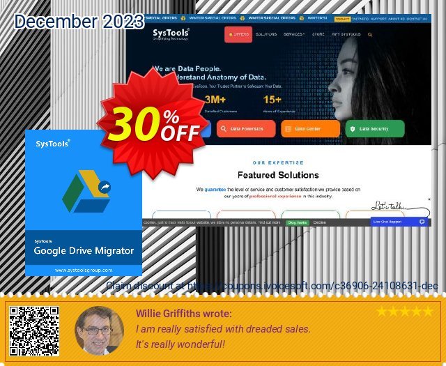 SysTools Migrator (Google Drive) + Managed Services + Infrastructure atemberaubend Preisnachlässe Bildschirmfoto