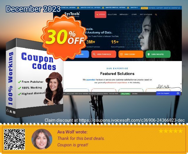 Bundle Offer - SysTools Outlook Mac Exporter + Outlook to G Suite terpisah dr yg lain voucher promo Screenshot