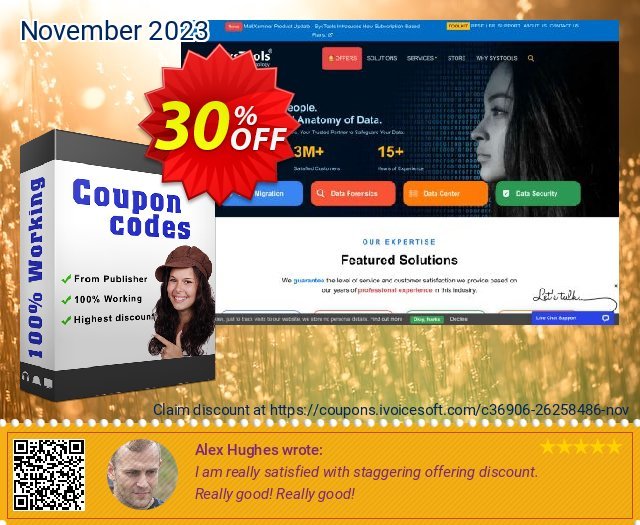 DataHelp PST Repair Wizard AD discount 30% OFF, 2024 April Fools' Day offering sales. SysTools Spring Offer