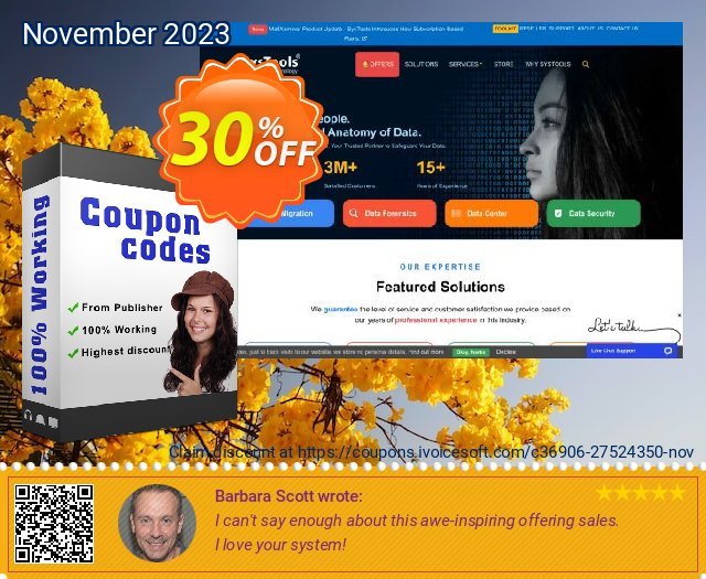 SysTools Outlook Deleted Items Recovery discount 30% OFF, 2024 Mother's Day offering deals. SysTools Pre Monsoon Offer