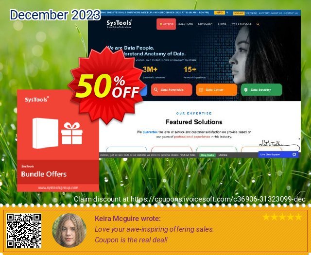 SysTools MS Outlook Bundle Offer Spesial kupon Screenshot