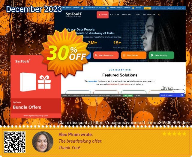 Bundle Offer - Windows Live Mail Converter + DBX Converter (Enterprise License) discount 30% OFF, 2024 Spring offering sales. SysTools coupon 36906