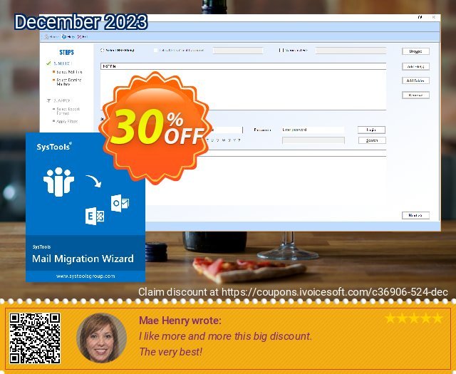 SysTools Lotus Notes to Exchange Migrator (Enterprise License) discount 30% OFF, 2024 Spring offering sales. SysTools coupon 36906