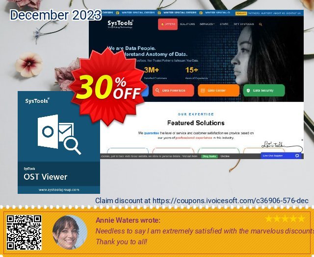 SysTools OST Viewer Pro 神奇的 产品销售 软件截图