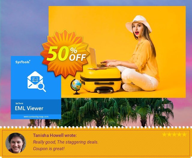 SysTools EML Viewer Pro (50 Users) keren penawaran promosi Screenshot