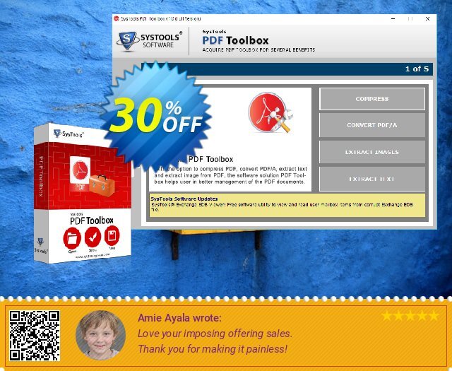 SysTools PDF Toolbox (Business) discount 30% OFF, 2024 World Heritage Day offering deals. SysTools coupon 36906