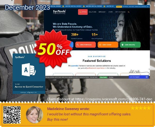 SysTools Access to Excel Converter (Business License) atemberaubend Rabatt Bildschirmfoto
