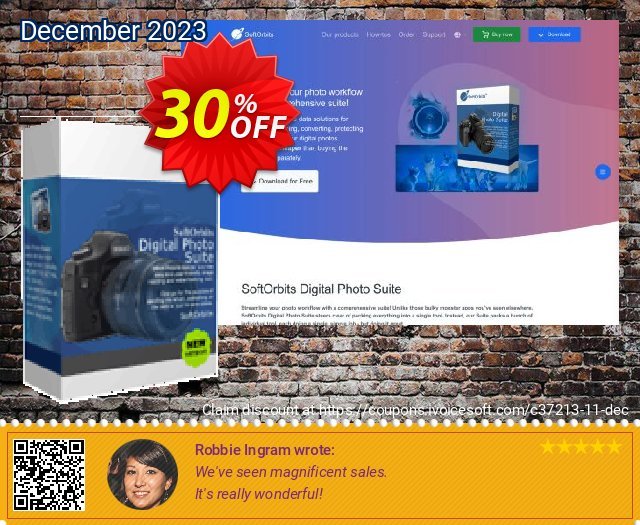 SoftOrbits Digital Photo Suite Exzellent Sale Aktionen Bildschirmfoto
