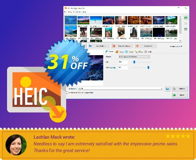 SoftOrbits HEIC to JPG Converter - Business license discount 31% OFF, 2024 Labour Day promo sales. 31% OFF SoftOrbits HEIC to JPG Converter - Business license Feb 2024